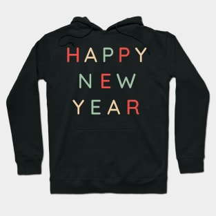 Happy Colourful New Year Hoodie